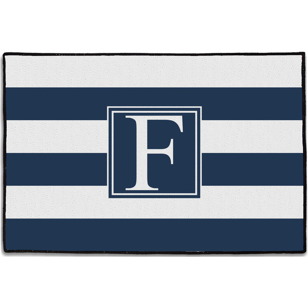 Horizontal Stripe Personalized Door Mat - 36x24 (APPROVAL)