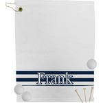 Horizontal Stripe Golf Bag Towel (Personalized)