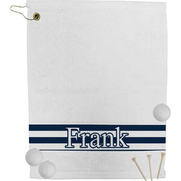Custom Horizontal Stripe Golf Bag Towel (Personalized)