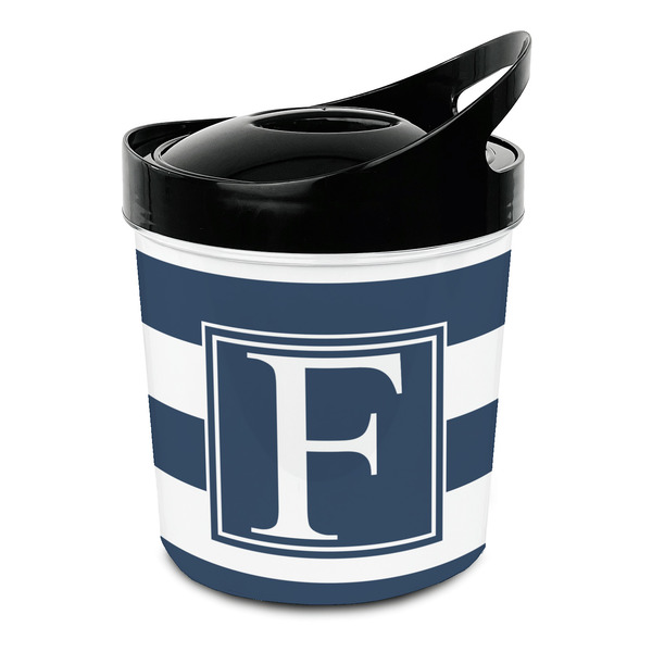 Custom Horizontal Stripe Plastic Ice Bucket (Personalized)
