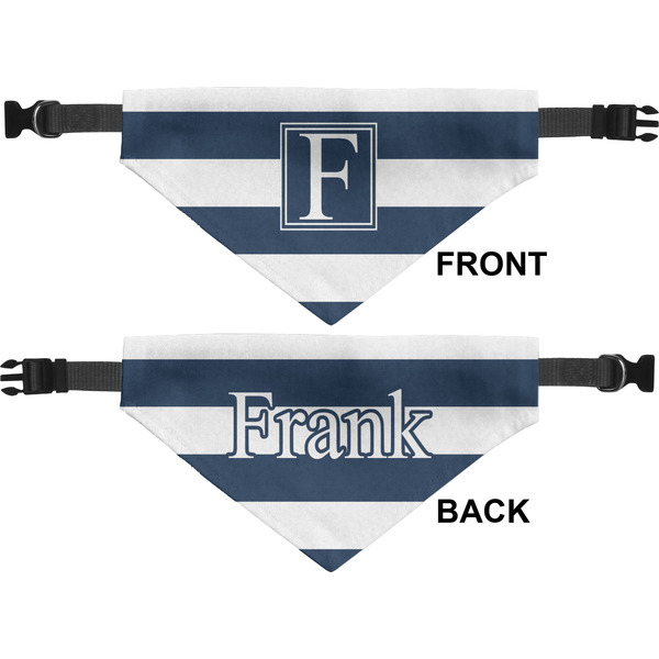 Horizontal Stripe Pet Bandana Approval