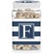 Horizontal Stripe Dog Treat Jar (Personalized)