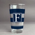 Horizontal Stripe Pint Glass - Full Print (Personalized)