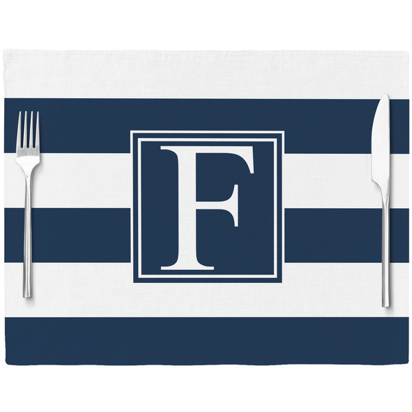 Horizontal Stripe Placemat with Props