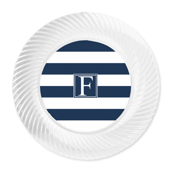Horizontal Stripe Plastic Party Dinner Plates - Approval