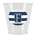 Horizontal Stripe Plastic Shot Glass (Personalized)