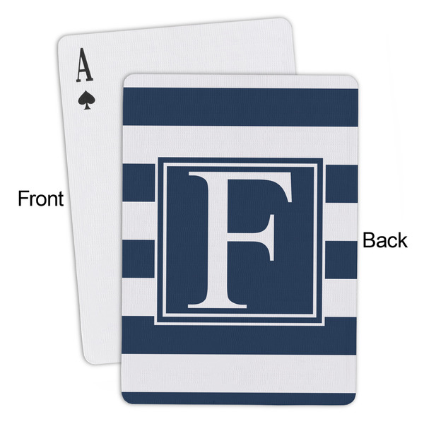 Horizontal Stripe Playing Cards - Approval