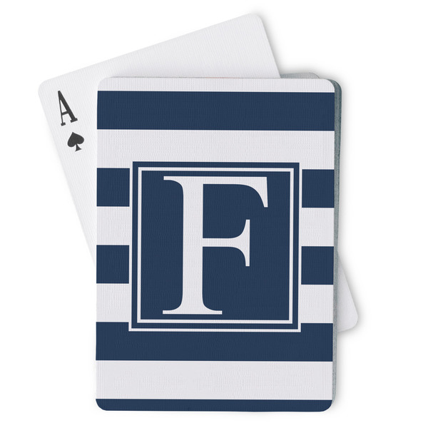 Custom Horizontal Stripe Playing Cards (Personalized)