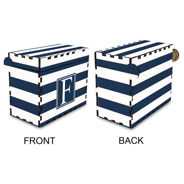 Horizontal Stripe Recipe Box - Full Color - Approval