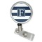 Horizontal Stripe Retractable Badge Reel (Personalized)