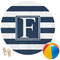 Horizontal Stripe Round Beach Towel (Personalized)