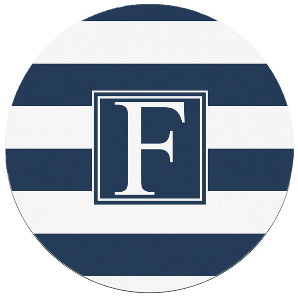 Horizontal Stripe Round Mousepad - APPROVAL