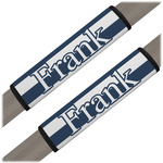 Horizontal Stripe Seat Belt Covers (Set of 2) (Personalized)