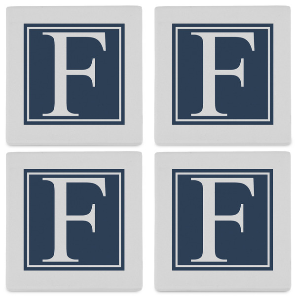 Horizontal Stripe Set of 4 Sandstone Coasters - See All 4 View