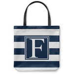 Horizontal Stripe Canvas Tote Bag (Personalized)