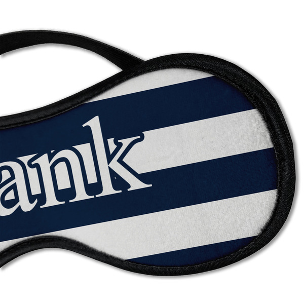 Horizontal Stripe Sleeping Eye Mask - DETAIL Large