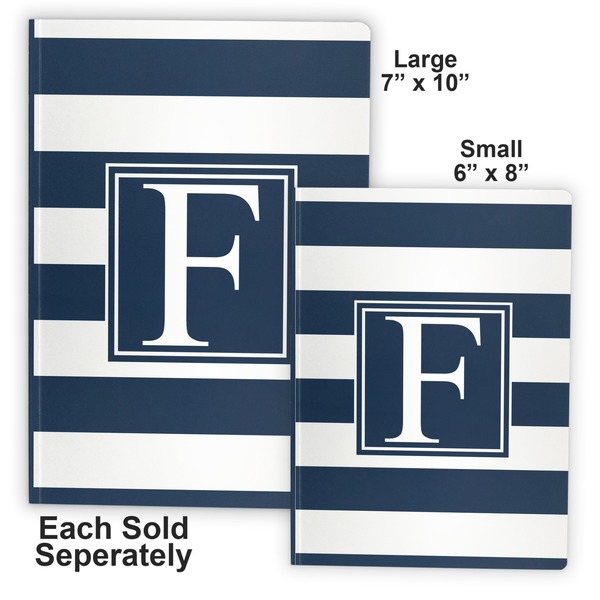Horizontal Stripe Soft Cover Journal - Compare