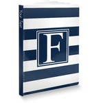 Horizontal Stripe Softbound Notebook - 7.25" x 10" (Personalized)