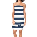 Horizontal Stripe Spa / Bath Wrap (Personalized)