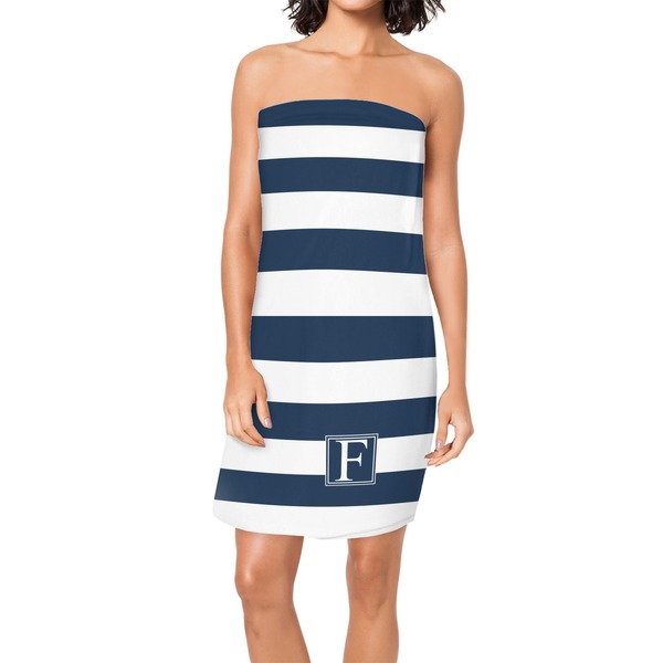 Custom Horizontal Stripe Spa / Bath Wrap (Personalized)