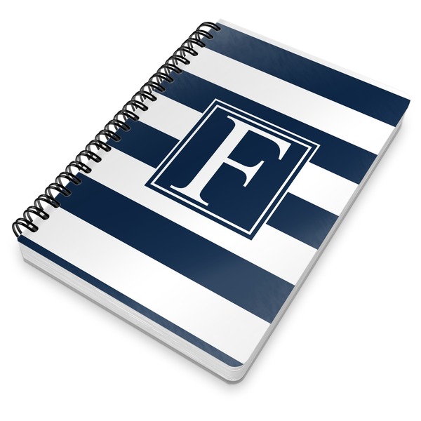 Horizontal Stripe Spiral Journal 7 x 10 - Main
