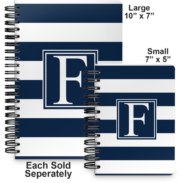 Horizontal Stripe Spiral Journal - Comparison