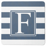 Horizontal Stripe Square Rubber Backed Coaster (Personalized)