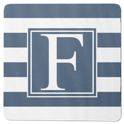 Horizontal Stripe Square Rubber Backed Coaster (Personalized)