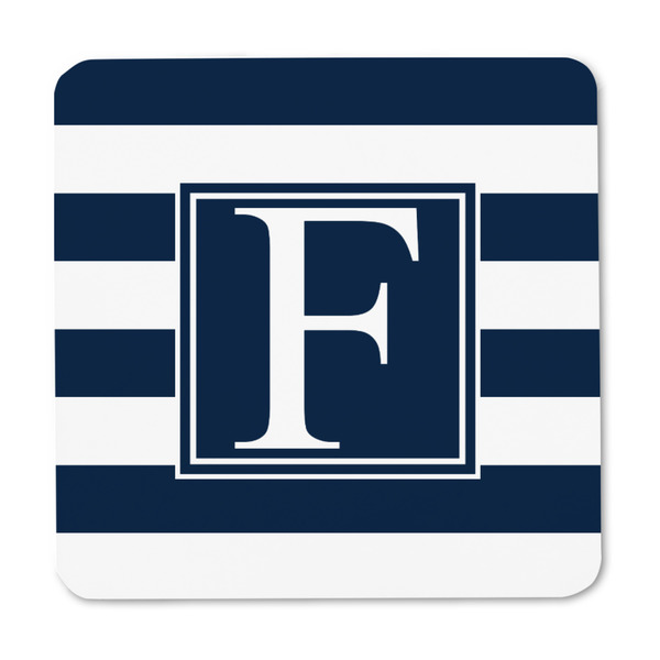 Horizontal Stripe Square Fridge Magnet - FRONT