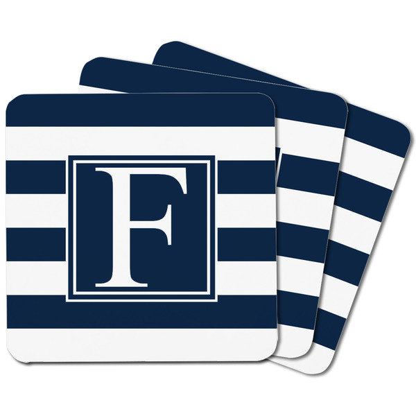 Horizontal Stripe Square Fridge Magnet - MAIN