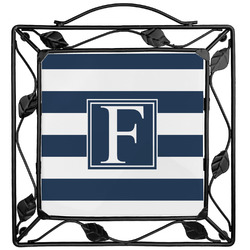 Horizontal Stripe Square Trivet (Personalized)