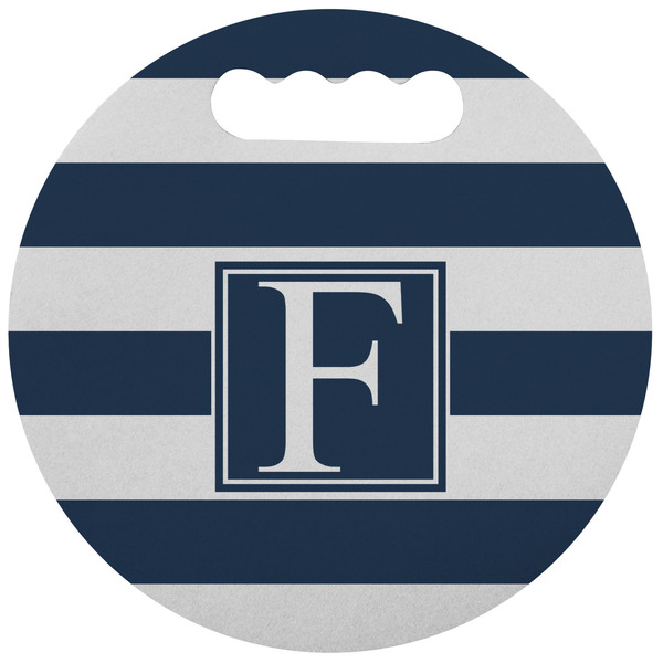 Custom Horizontal Stripe Stadium Cushion (Round) (Personalized)