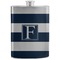 Horizontal Stripe Stainless Steel Flask (Personalized)