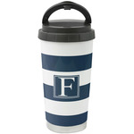 Horizontal Stripe Stainless Steel Coffee Tumbler (Personalized)