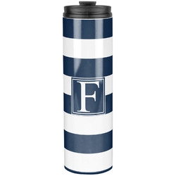 Horizontal Stripe Stainless Steel Skinny Tumbler - 20 oz (Personalized)