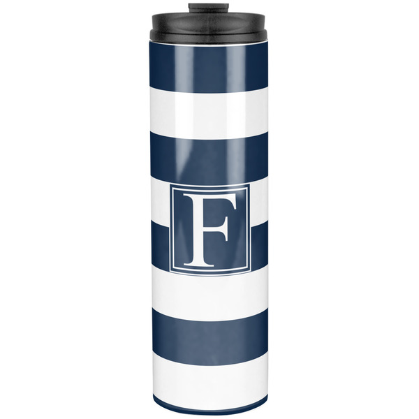 Custom Horizontal Stripe Stainless Steel Skinny Tumbler - 20 oz (Personalized)