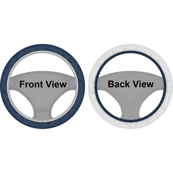 Horizontal Stripe Steering Wheel Cover- Front and Back