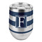 Horizontal Stripe Stemless Wine Tumbler - Full Print (Personalized)
