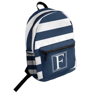Horizontal Stripe Student Backpack (Personalized)