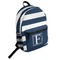 Horizontal Stripe Student Backpack Front