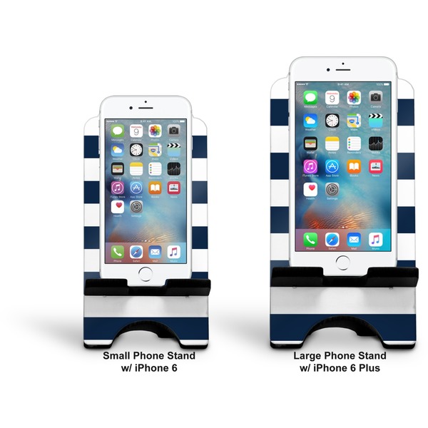 Horizontal Stripe Stylized Phone Stand - Comparison