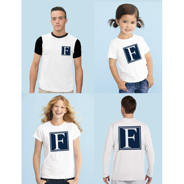 Horizontal Stripe Sublimation Sizing on Shirts