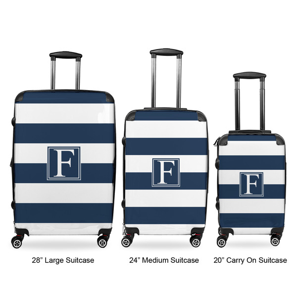 Horizontal Stripe Suitcase Set 1 - APPROVAL