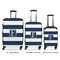Horizontal Stripe Suitcase Set 1 - APPROVAL