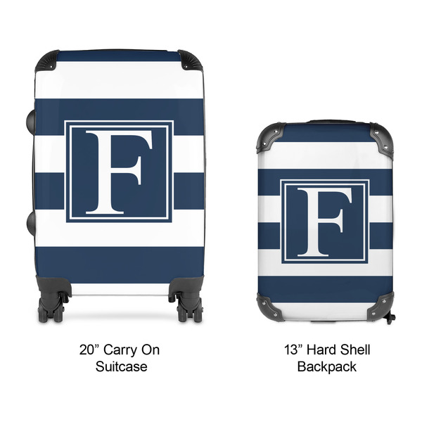 Horizontal Stripe Suitcase Set 4 - APPROVAL