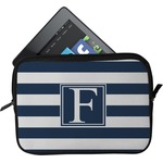 Horizontal Stripe Tablet Case / Sleeve - Small (Personalized)