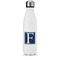 Horizontal Stripe Water Bottle - 17 oz. - Stainless Steel - Full Color Printing (Personalized)