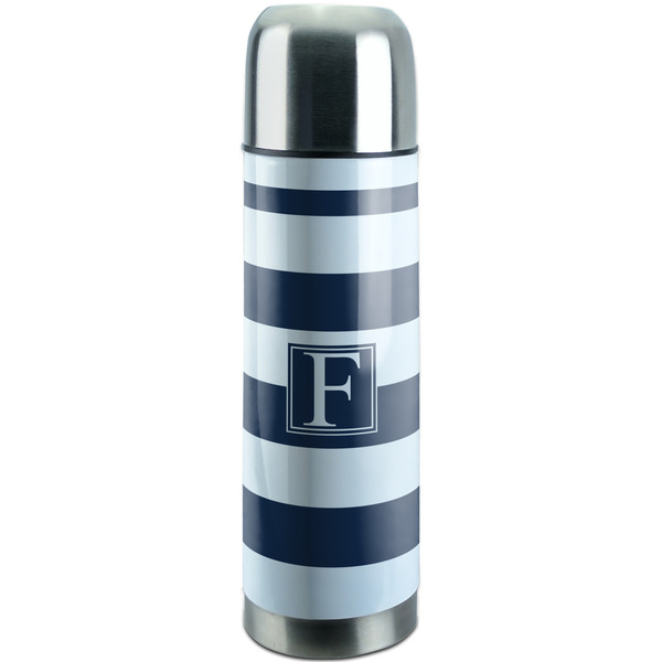 Custom Horizontal Stripe Stainless Steel Thermos (Personalized)