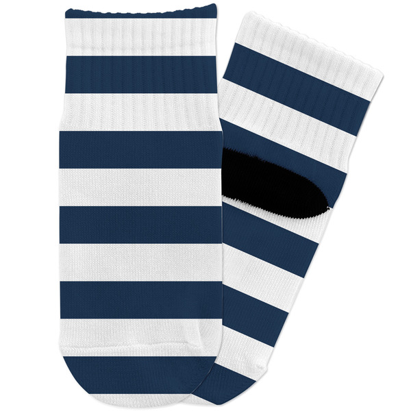 Custom Horizontal Stripe Toddler Ankle Socks