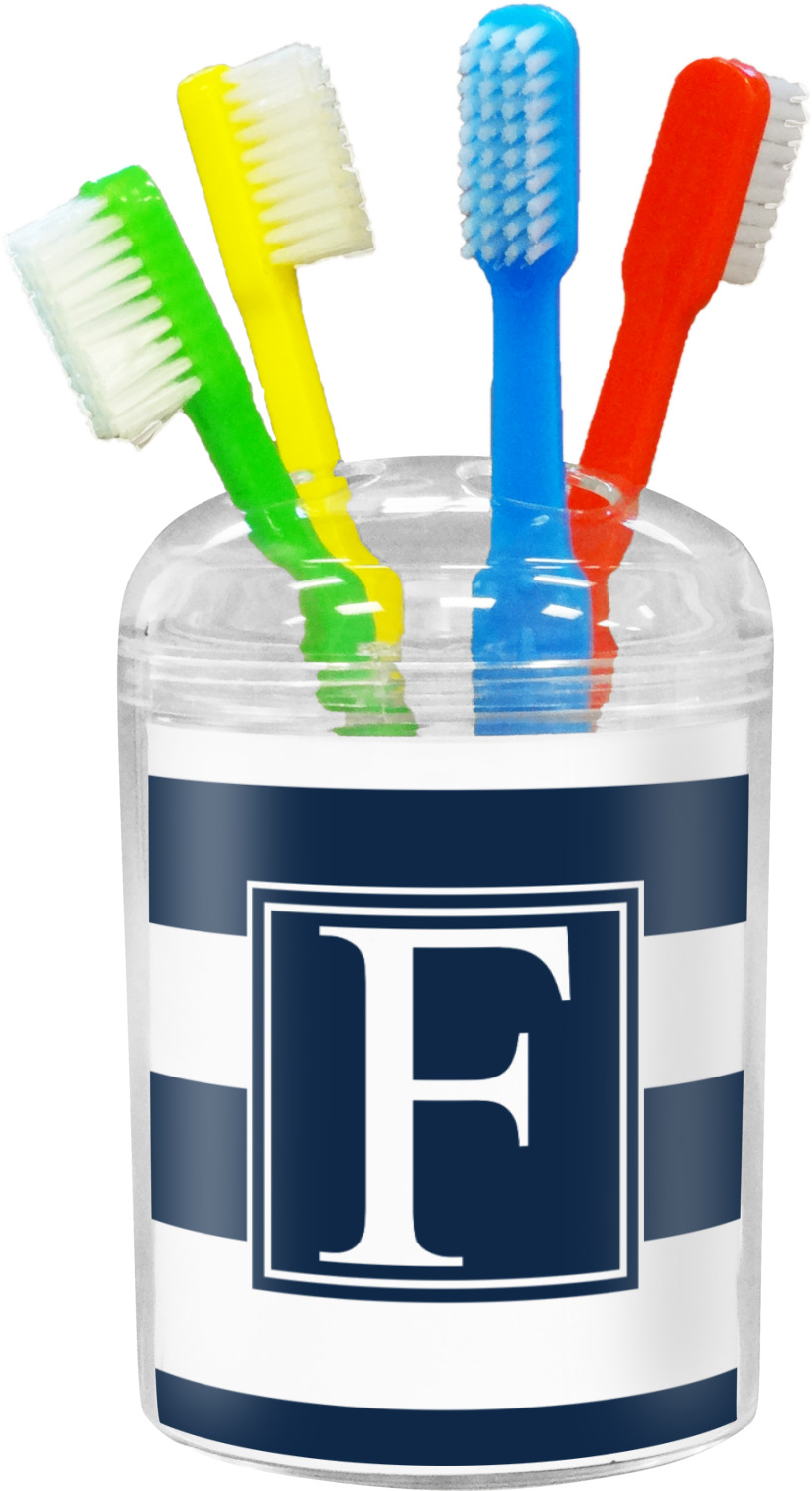 Horizontal Stripe Toothbrush Holder (Personalized) YouCustomizeIt